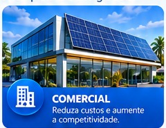 Painéis solares em empresa